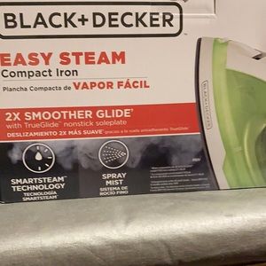Black And Decker Easy Steam Compact Iron